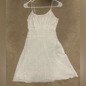 NOTICE White Eyelet Dress